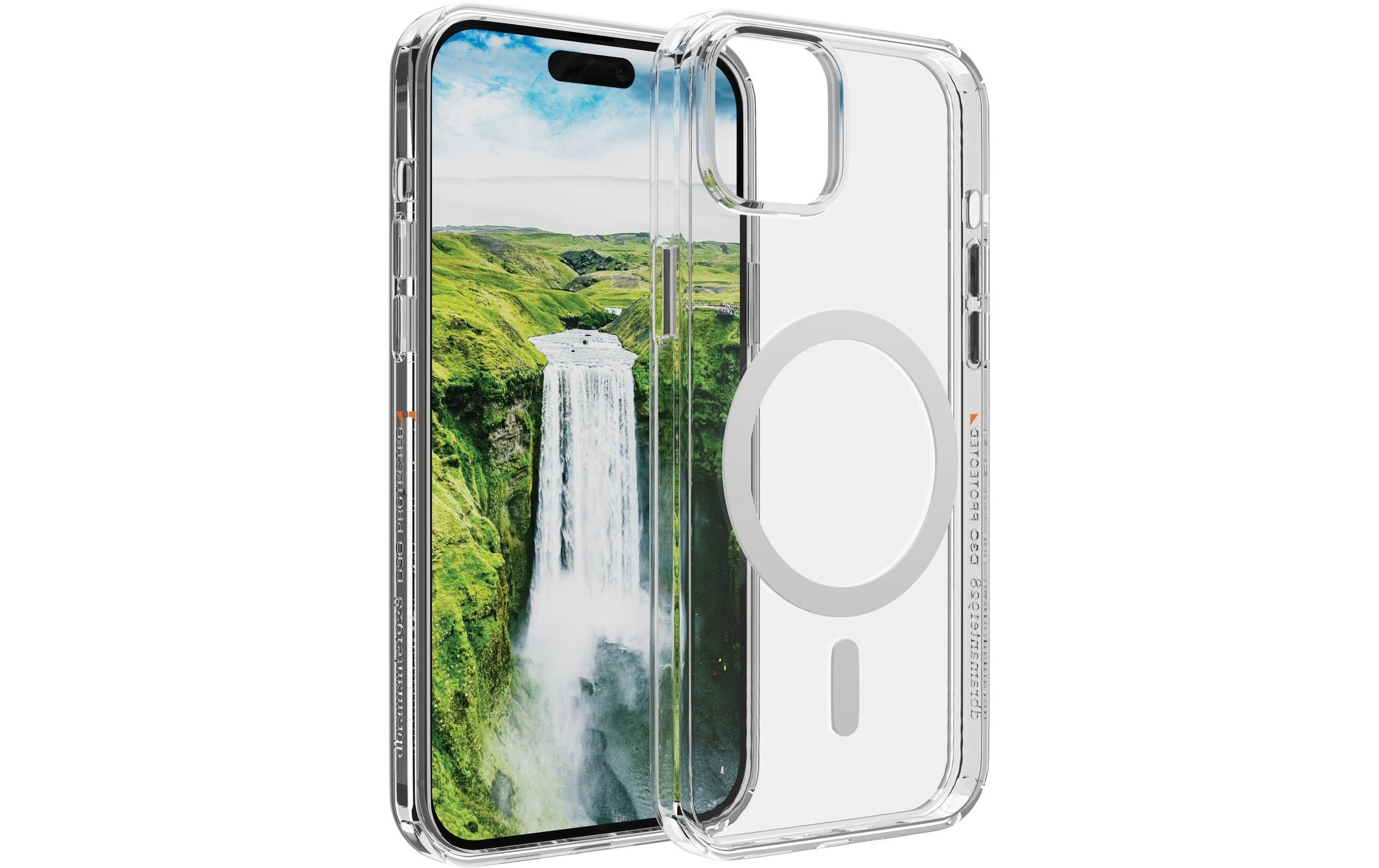Back Cover Iceland Ultra D3O iPhone 15 TransparentMagSafe-kompatible Schutzhülle mit D3O-Schutz für das Apple iPhone 15