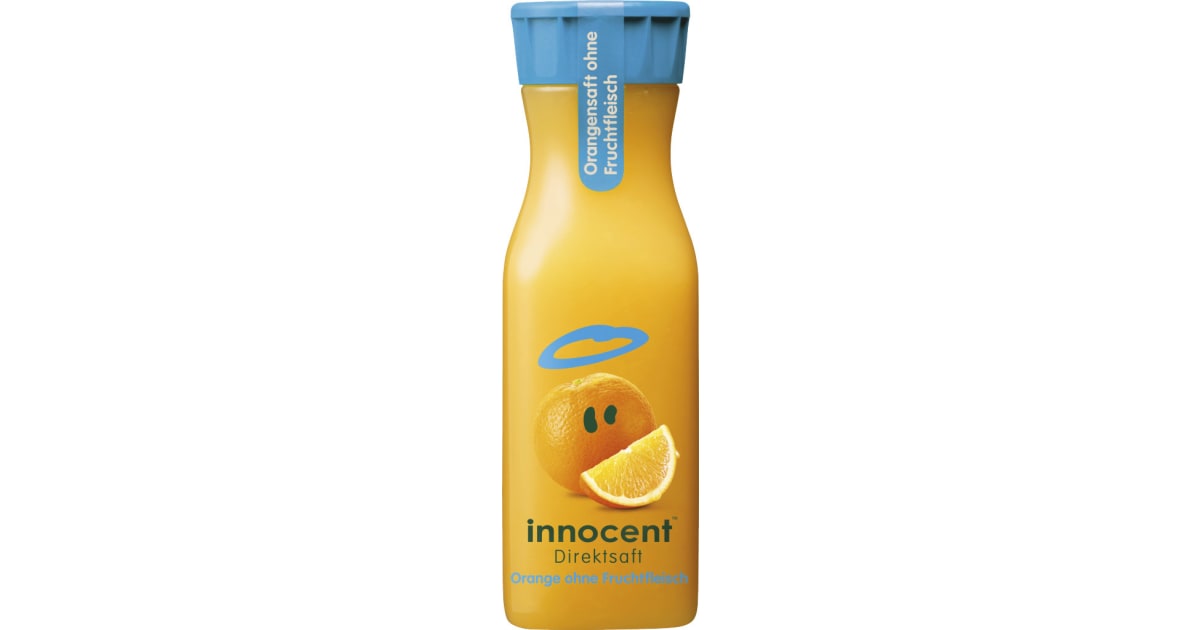 Innocent Orangensaft ohne Fruchtfleisch 0,33 Liter (Einweg)