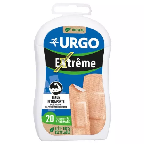 Urgo Extrême - Pansements Tenue Extra-Forte - 20 Pansements