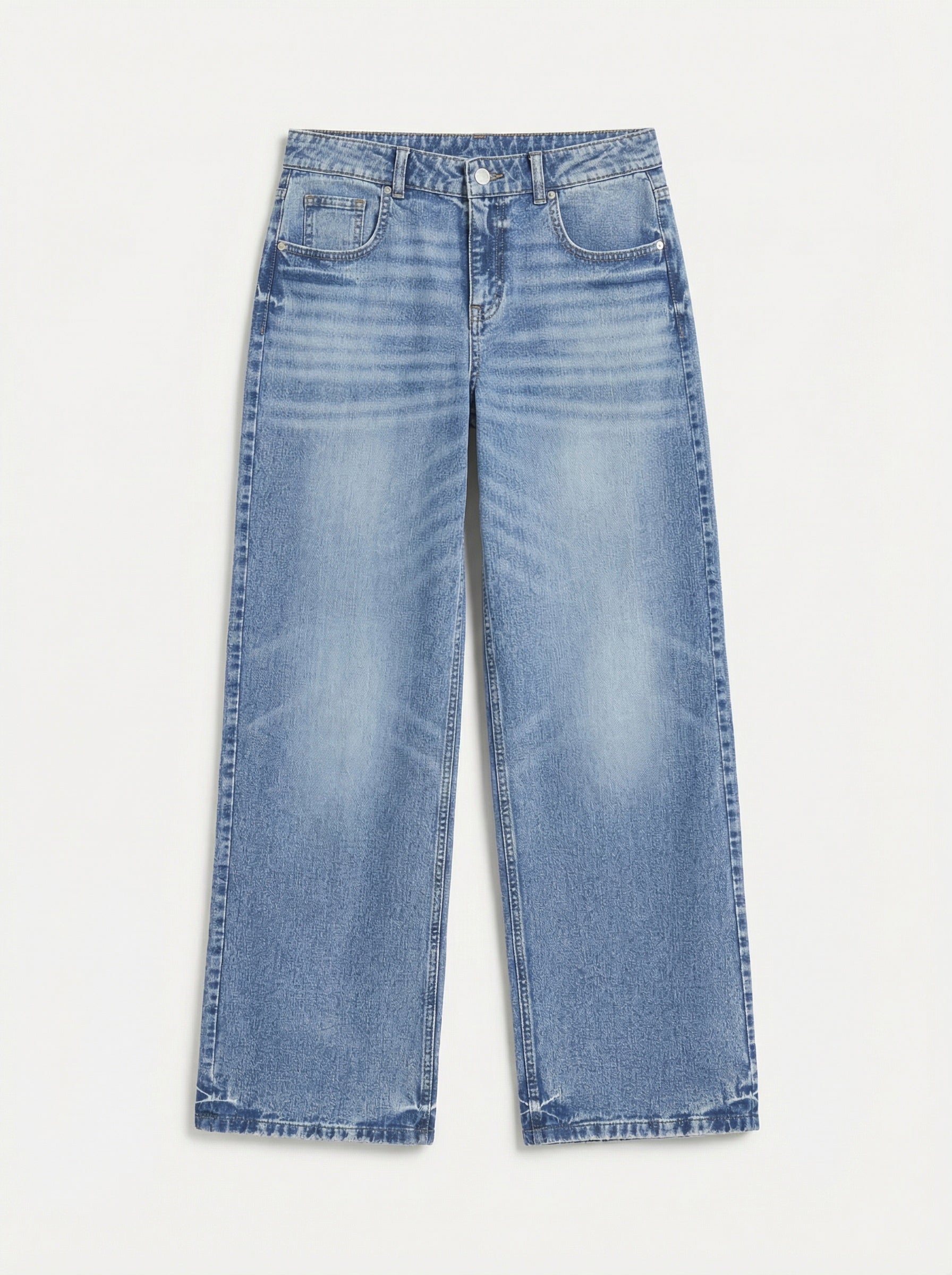 VMHALLIE Low rise Wide fit Jeans