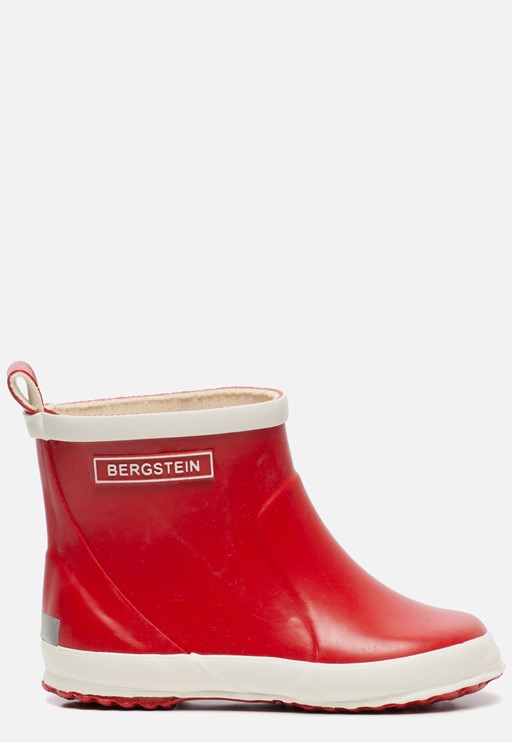 Bergstein Chelseaboot regenlaarzen rood Rubber