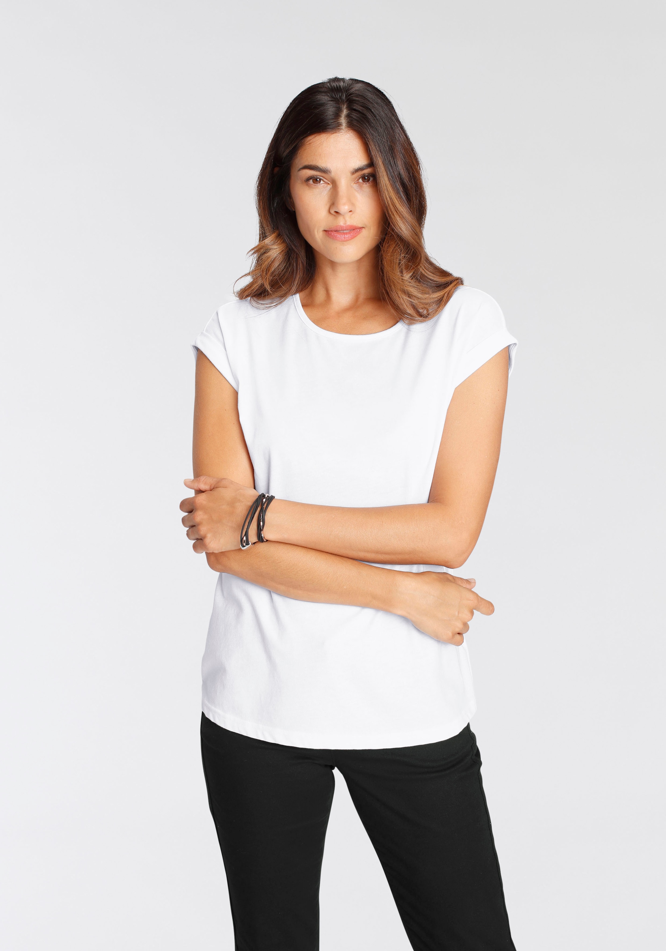 Boysen's T-Shirt , Kurzarm,  basic,  Rundhalsausschnitt - NEUE FARBEN
