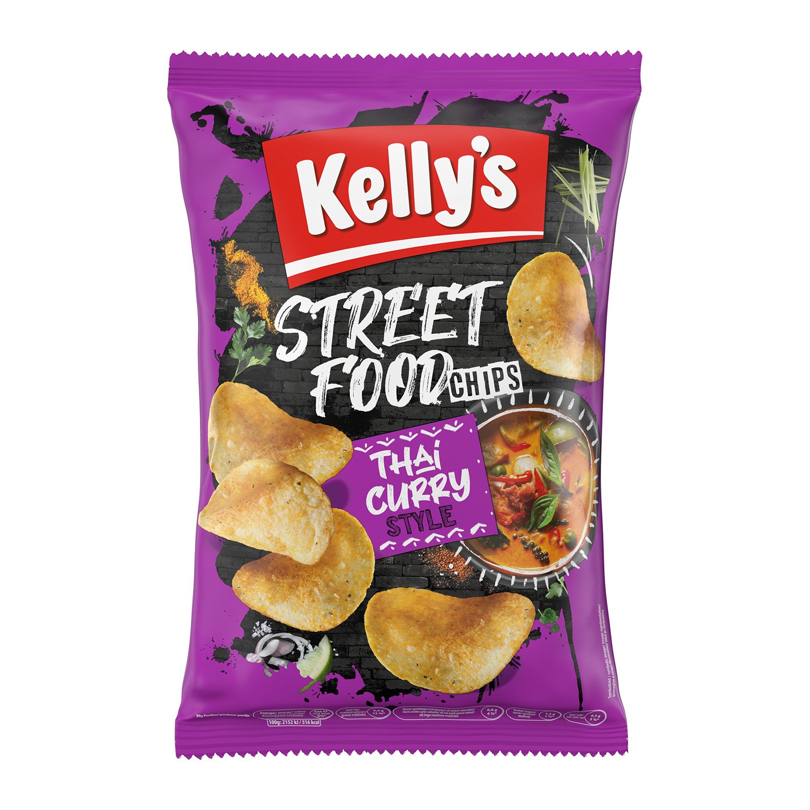 Kelly's Chips Thai Curry