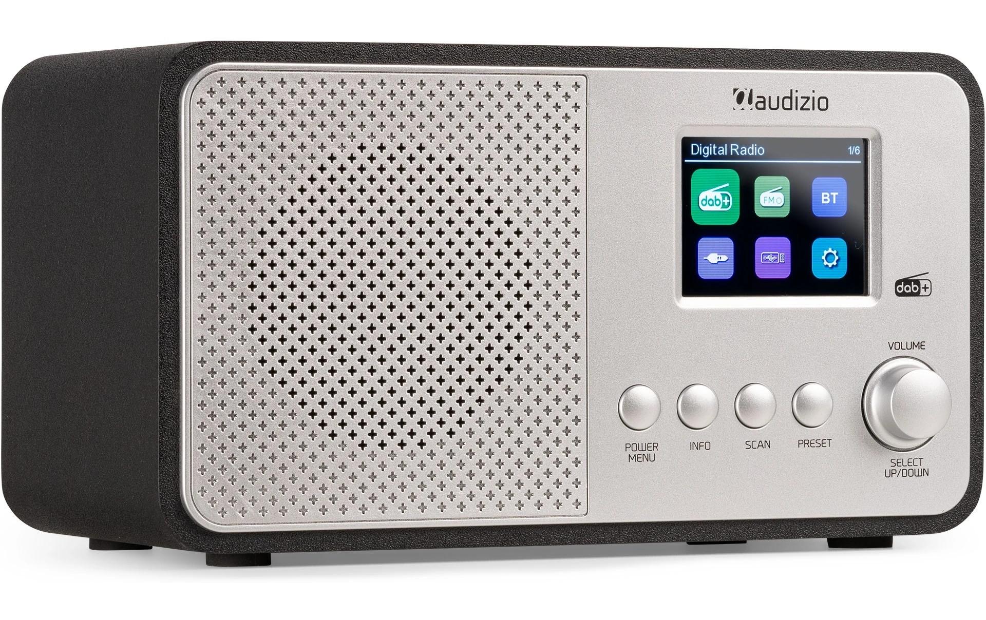 DAB+ Radio Avio SilberDAB+ Radio mit Bluetooth