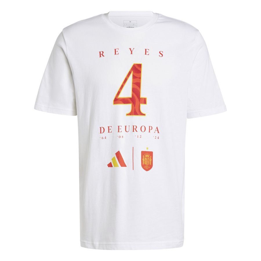 Espagne EURO 2024 Gagnant T-Shirt Reyes De Europa - Blanc