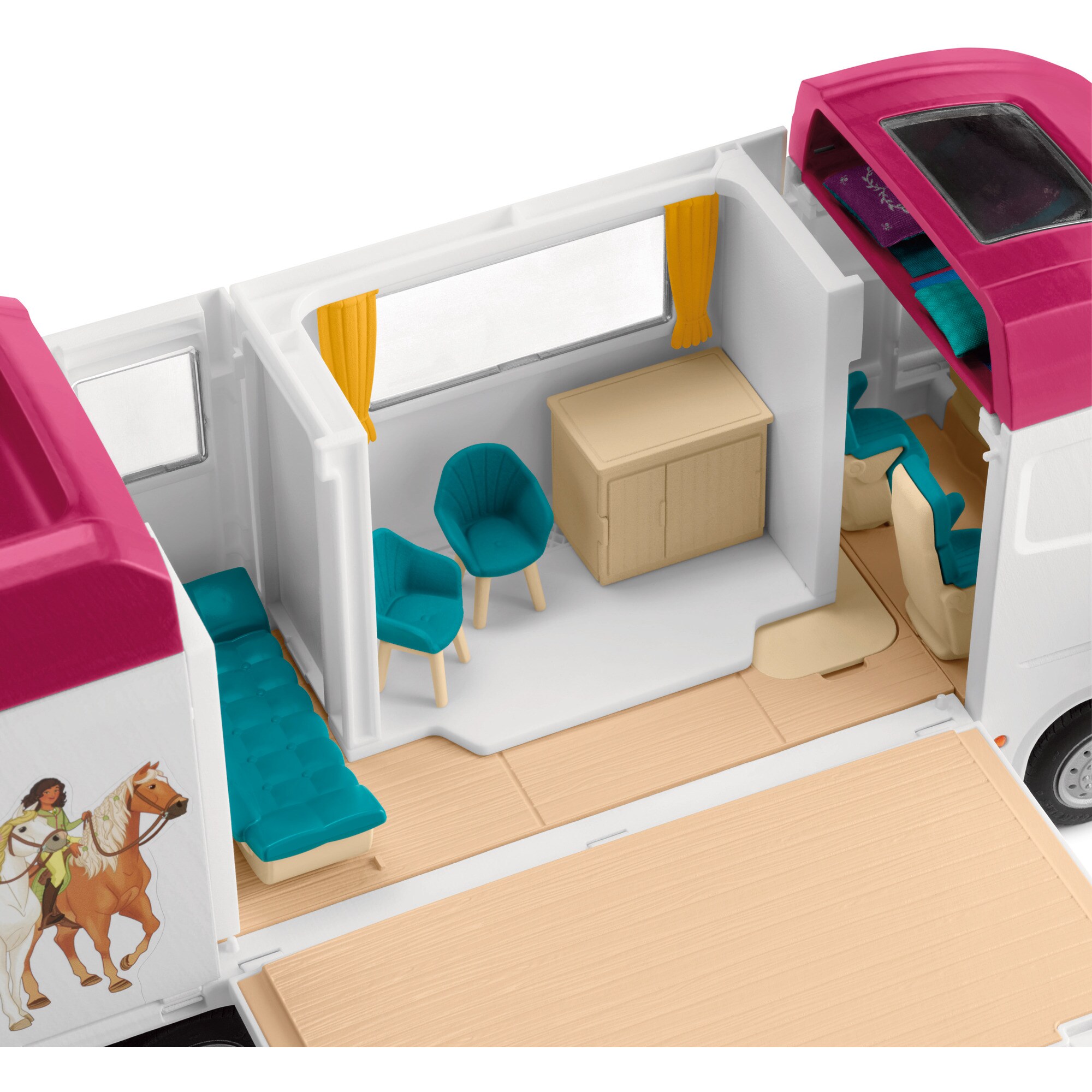 Schleich Spielfahrzeug Horse Club Pferdetransporter