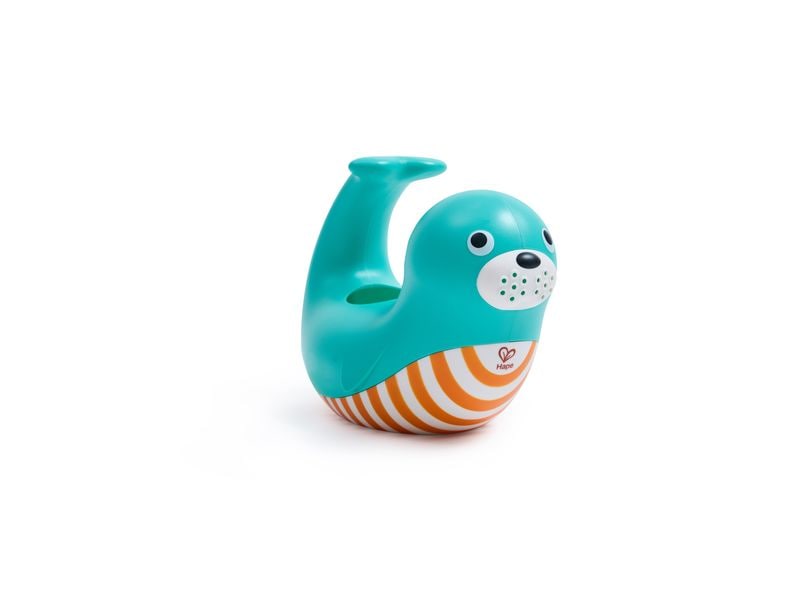 Hape Badespielzeug Seehund-Kanne Perfekte Begleiter für Wasserspiele in der Badewanne