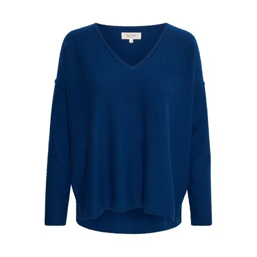 Part Two Iliane Striktrøje, Blue Opal, XL