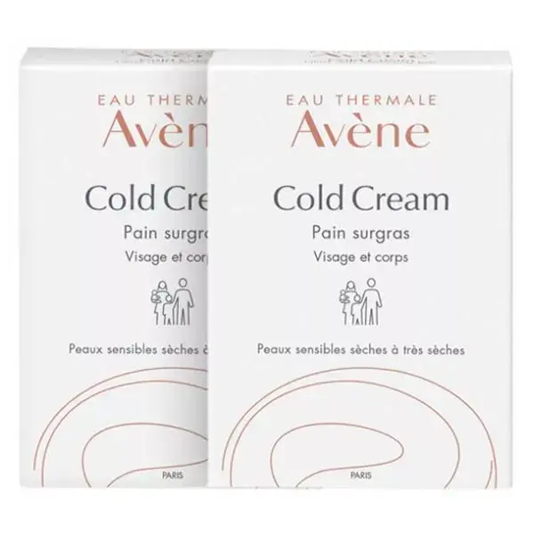 Avène Cold Cream Extra Fat Bread - Pacote com 2 x 100g