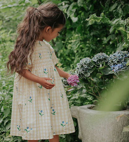 Fliink Kleid - Agnes - Sonnenlicht Flower Aop