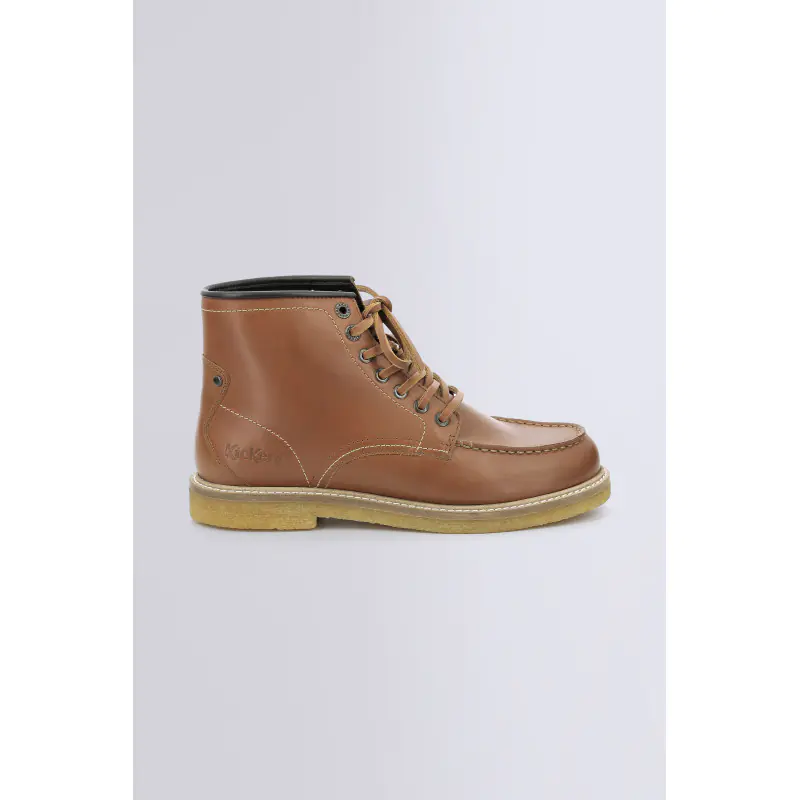 HORUZY MARRON BOTTINES Cuir  Homme