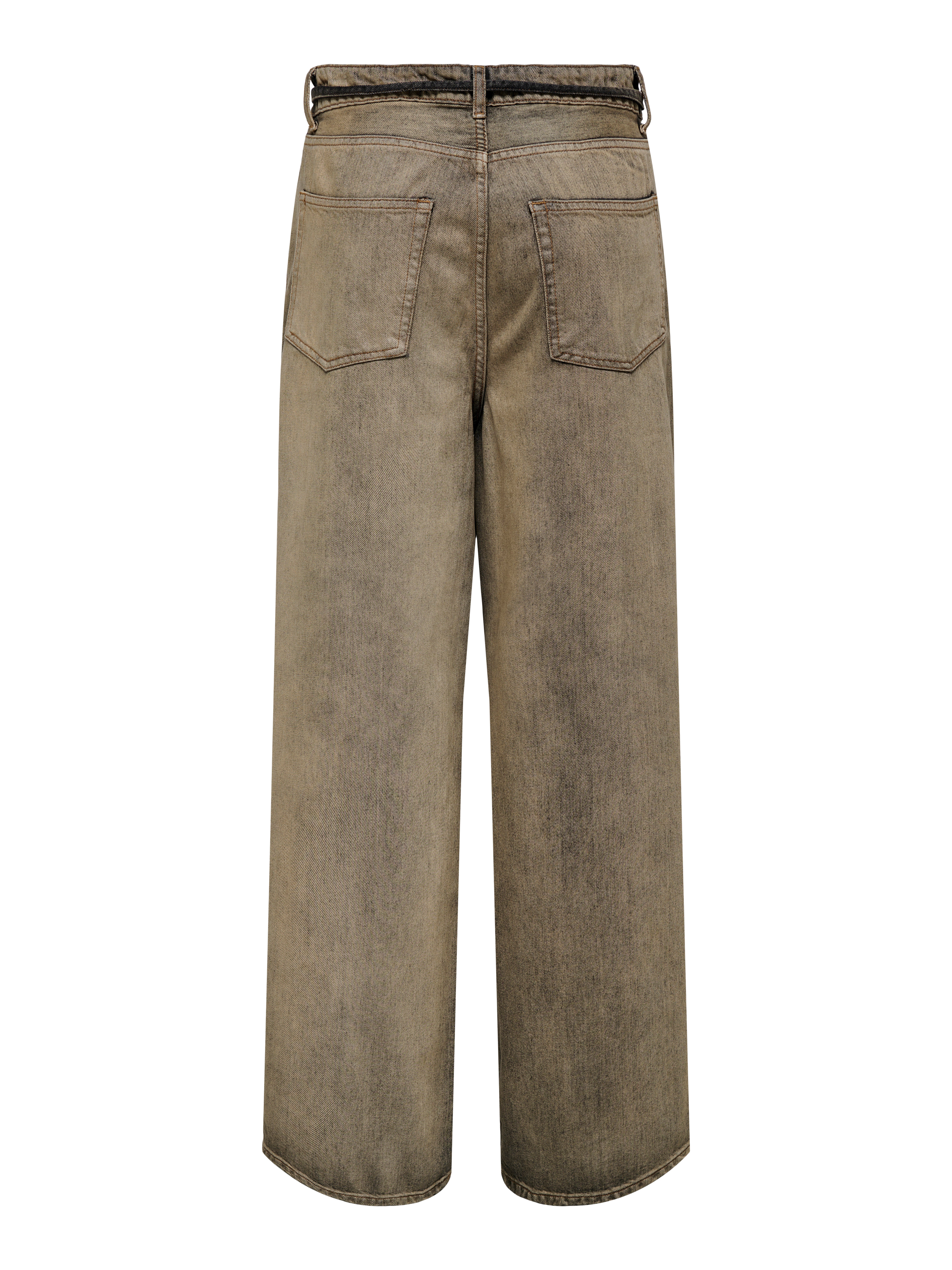 ONLBLEECKER Mittlere Taille Locker geschnitten Jeans Washed Black