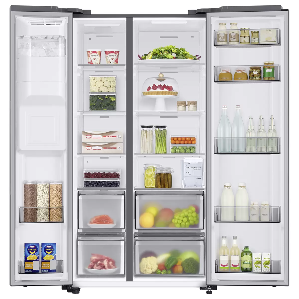 Samsung Food Center RS68A8521S9/WS silber,schwarz