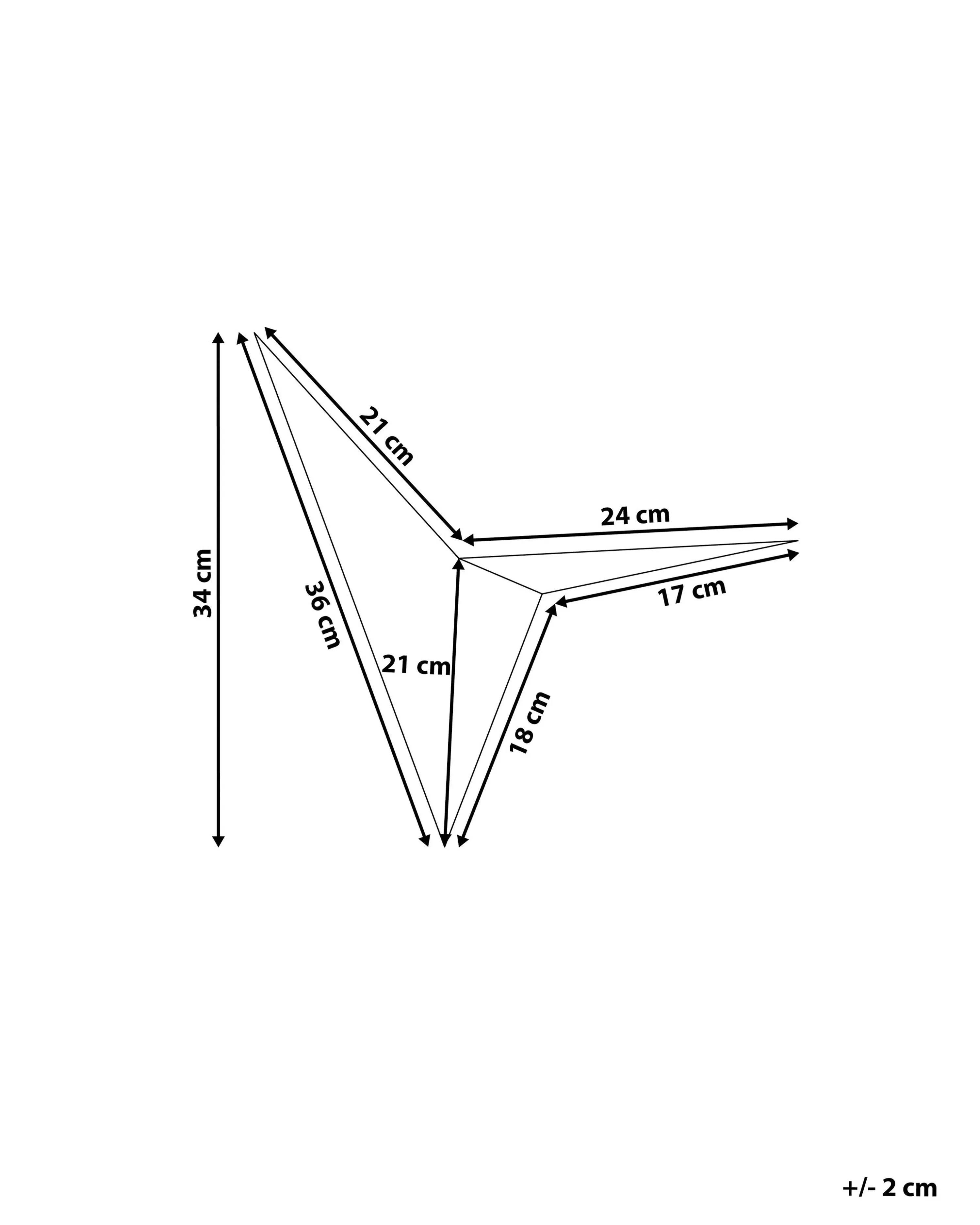 Wandlamp BRIANCE Metaal Zwart