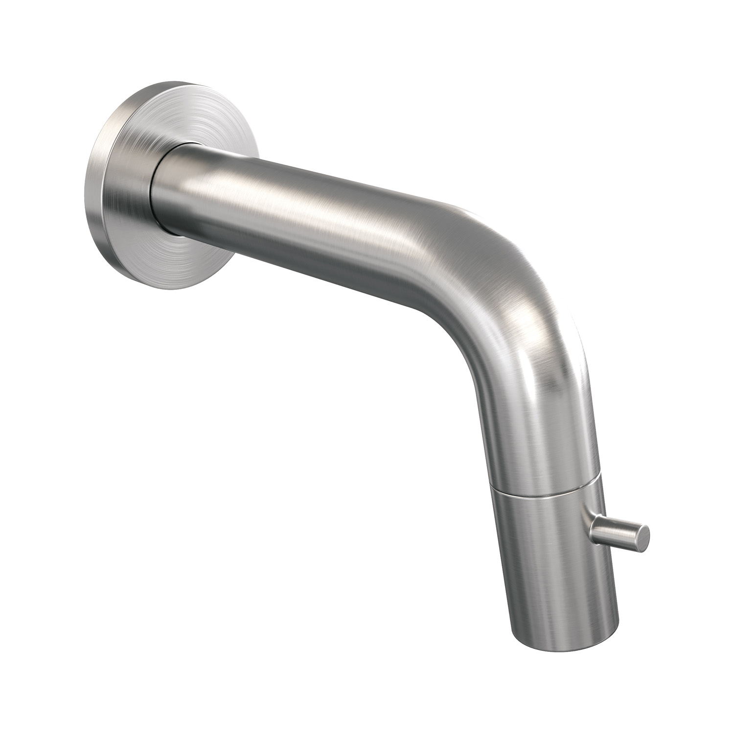 Brauer Brushed Edition inkortbare inbouw fonteinkraan RVS geborsteld PVD