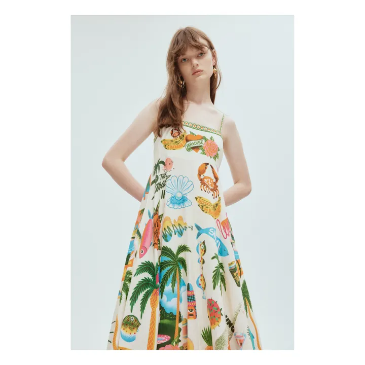 Alémais Robe Paradiso Lin | Ecru