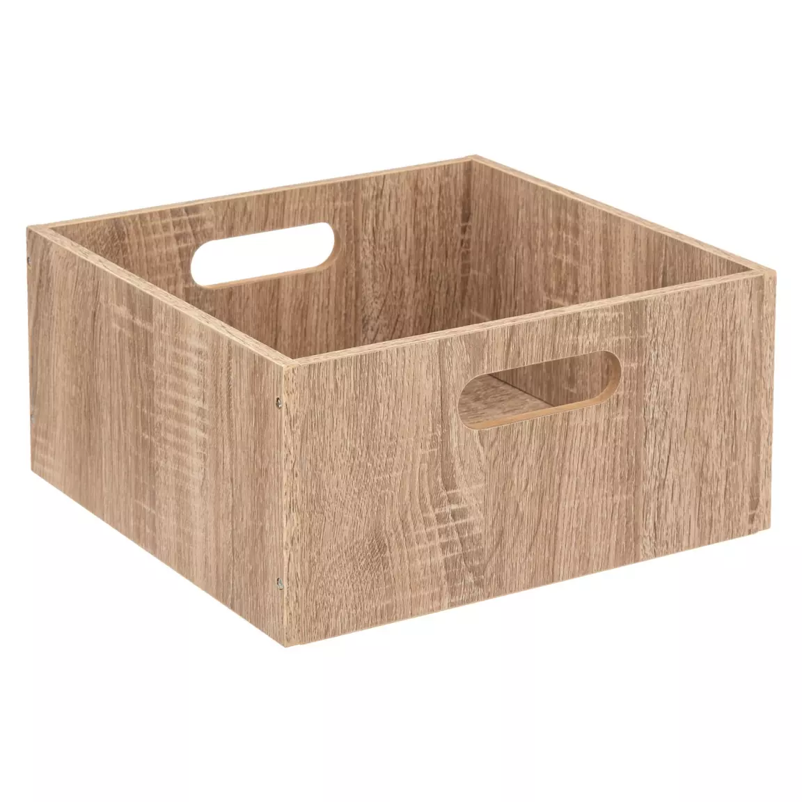 Boite de rangement (31 x 31 x 15 cm) Mano bois Naturel