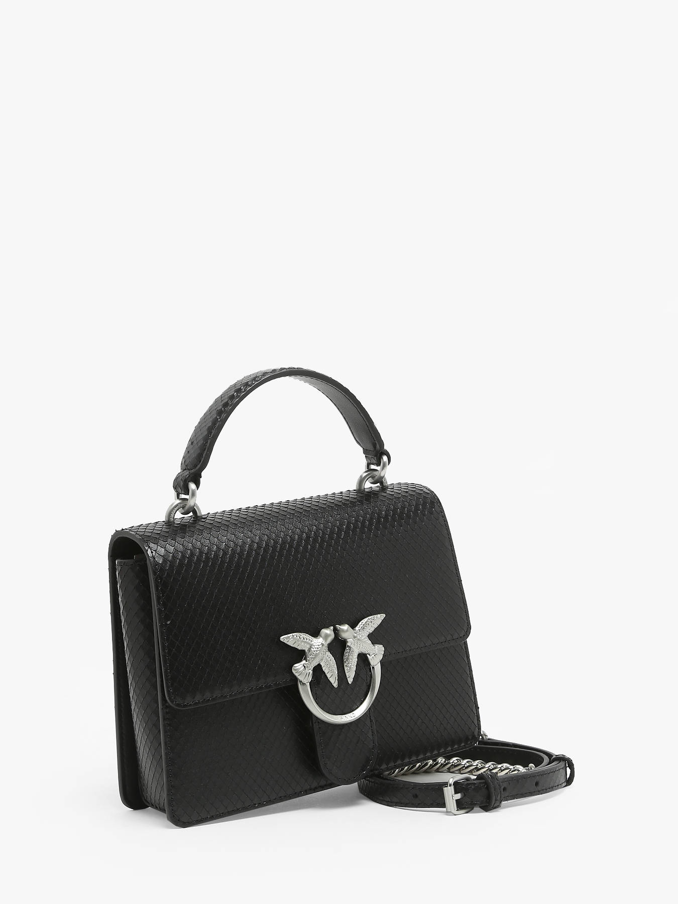 sac  main Love bag icon cuir PINKO
