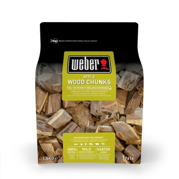 Weber houtblokjes Apple 1,5 kg
