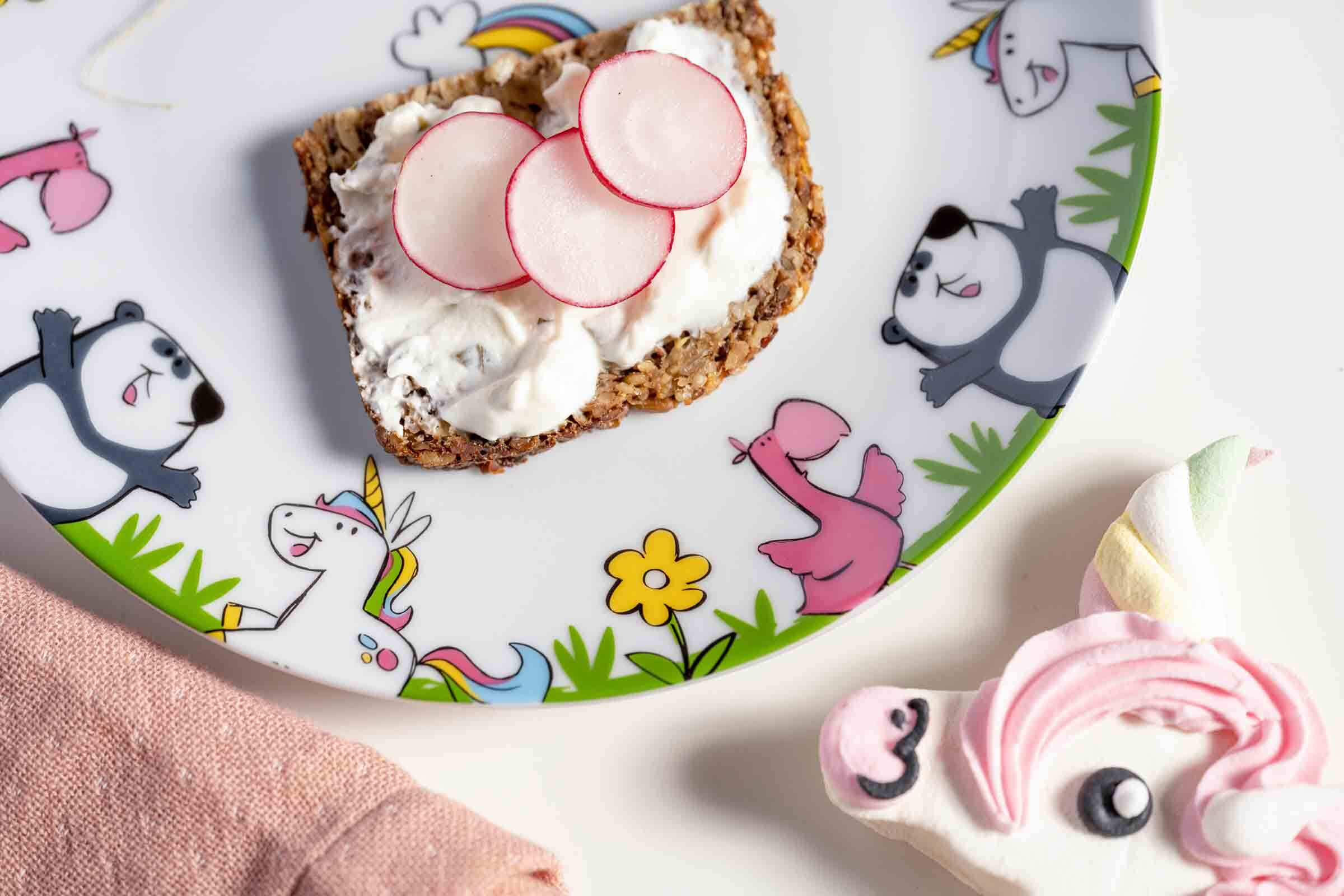 Leonardo Kindergeschirr Set Einhorn / Panda / Flamingo Bambini