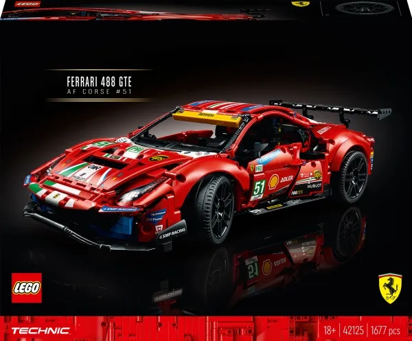 LEGO Technic 42125 Ferrari 488 GTE 