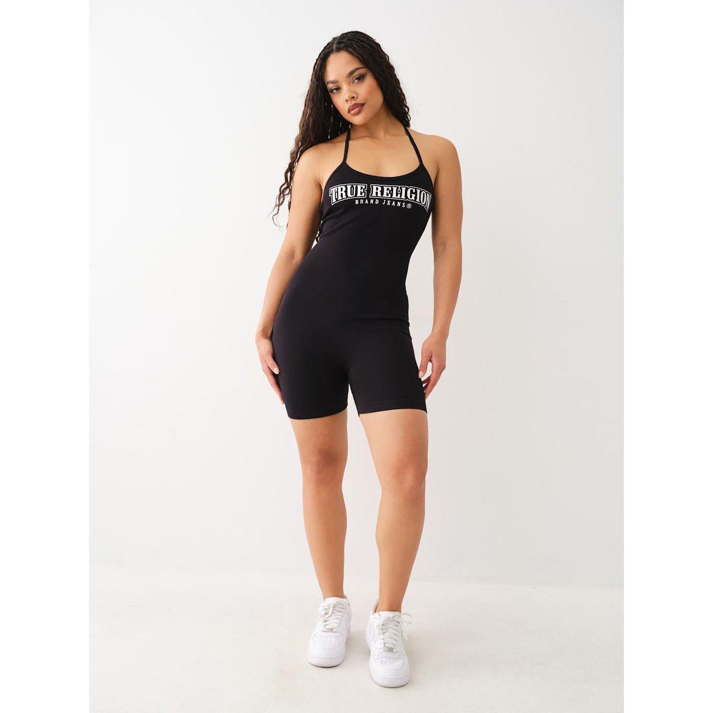 True Religion TR Active Strap Onesie Womens