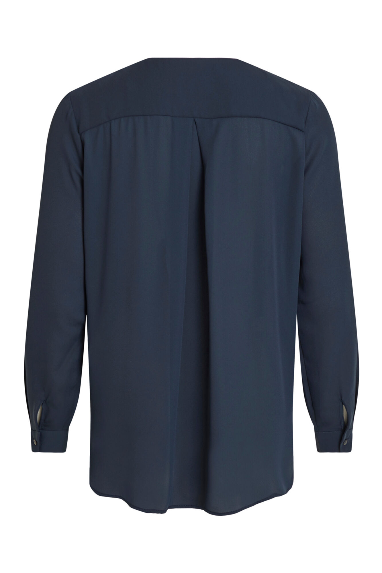 Blusa de manga comprida - Azul