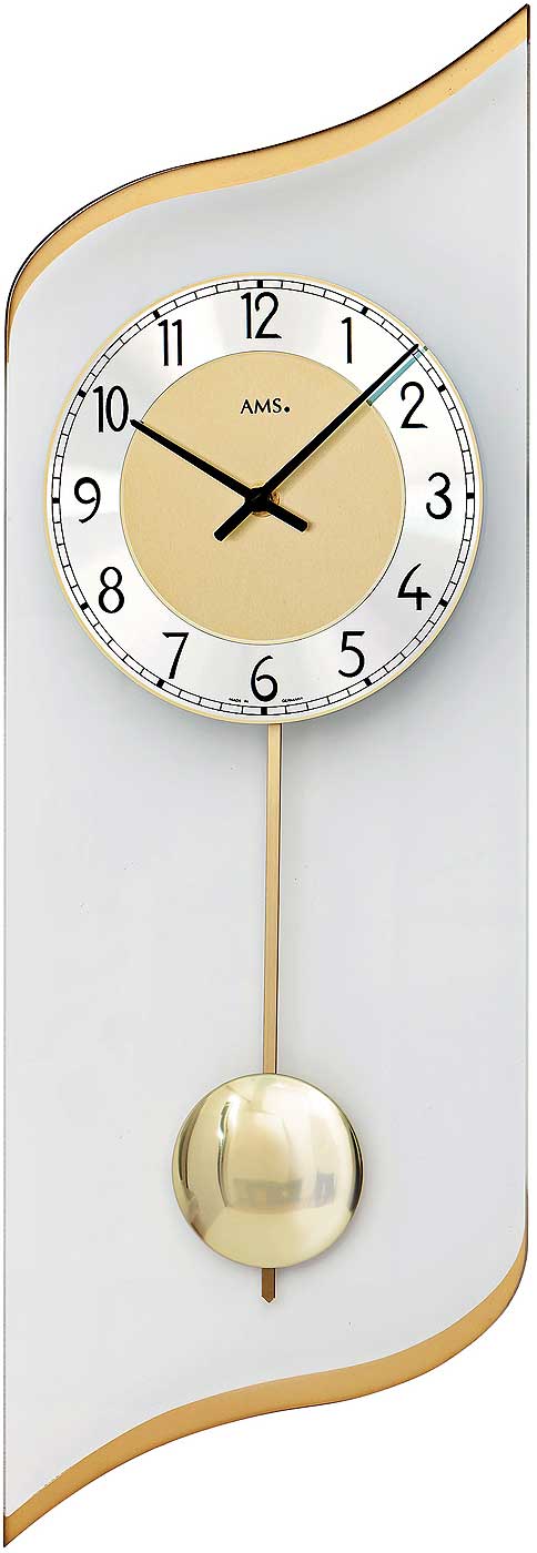 AMS Wanduhr 7437 - 55 cm