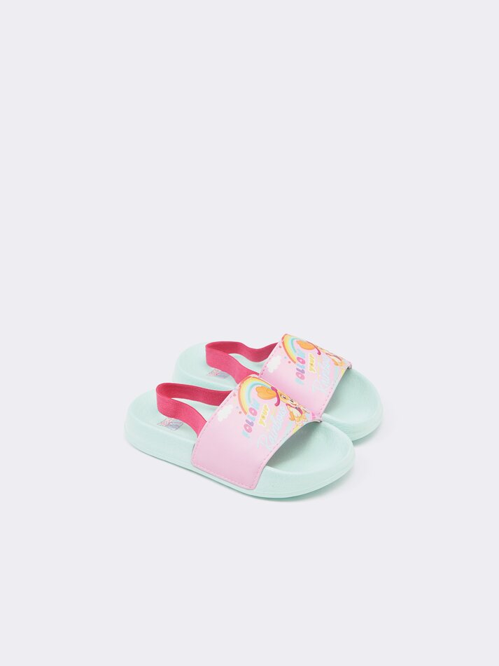 Patrula Caniña - Chinelo de banheiro Nickelodeon - Menta