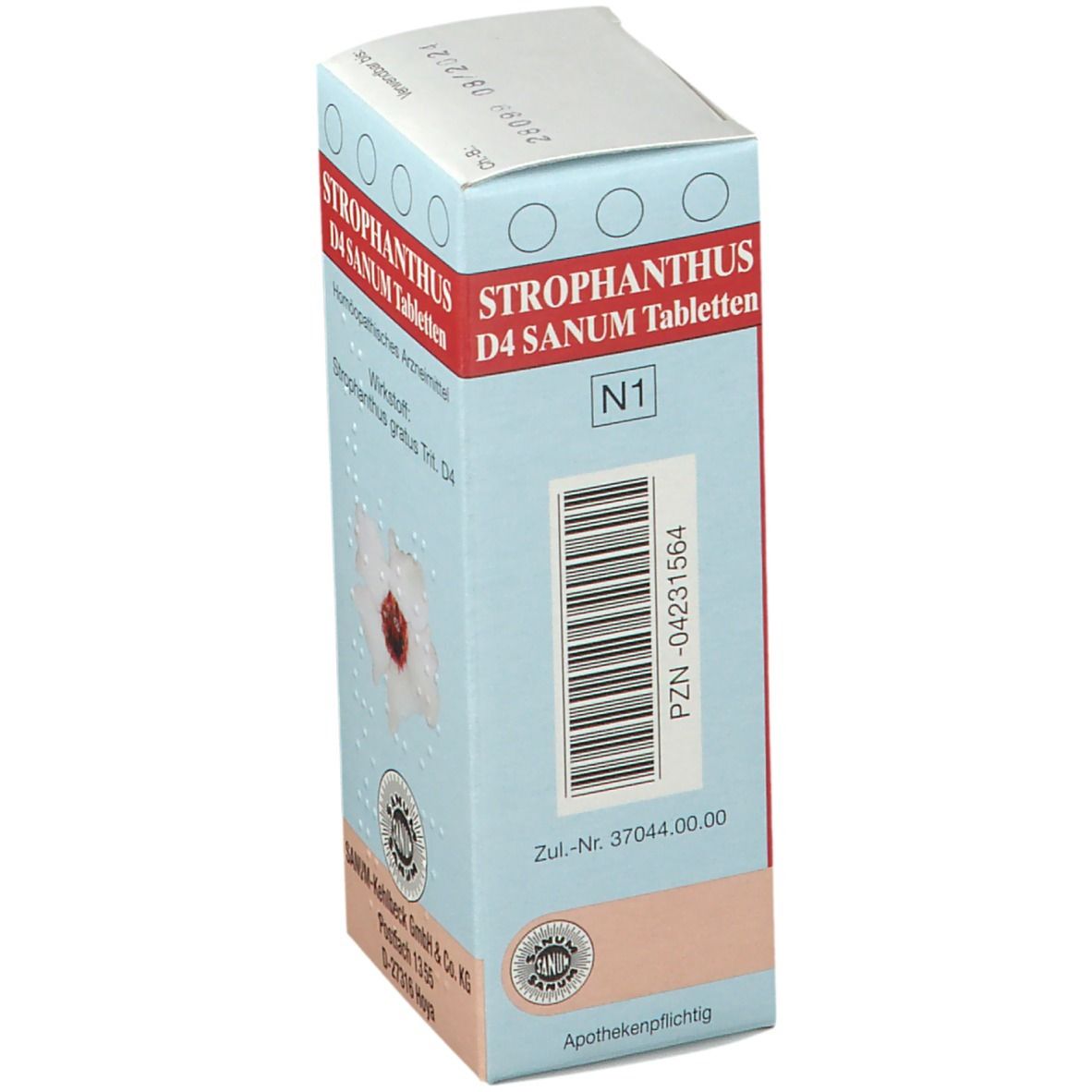 Strophanthus D4 Sanum Tabletten