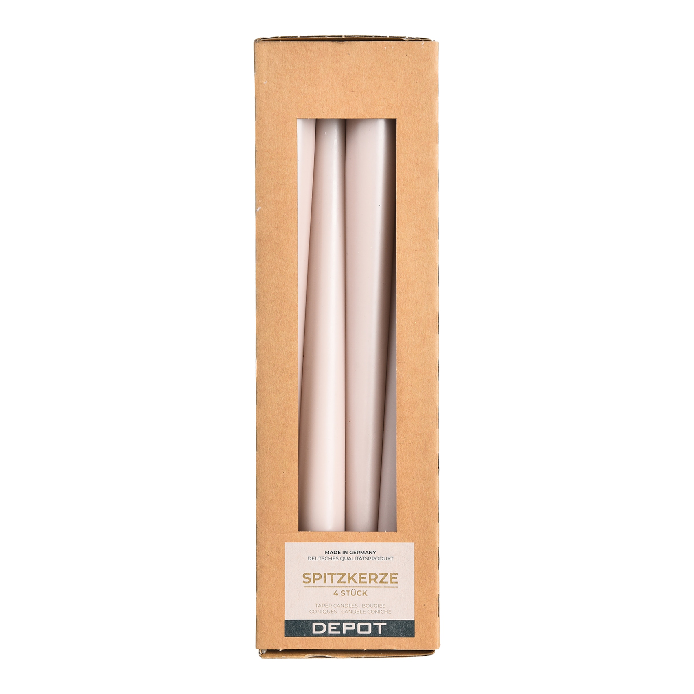 hellflieder, ⌀ 2,3 x H 25 cm, 4 Stück