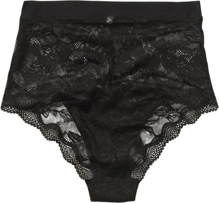 Closely Brief the bird high waist Black