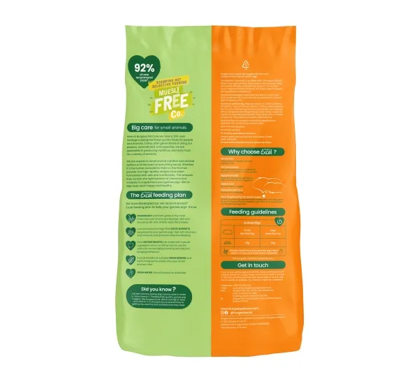 Burgess Burgess Marsvin nuggets m/mint 1,5 kg.