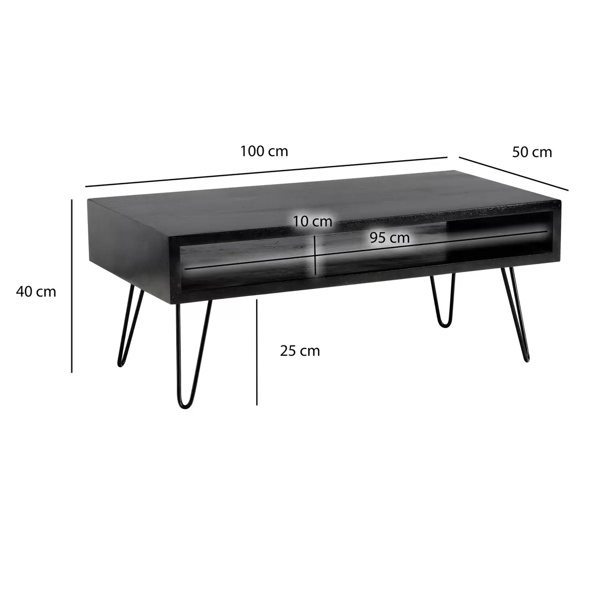 Couchtisch Agers Braun