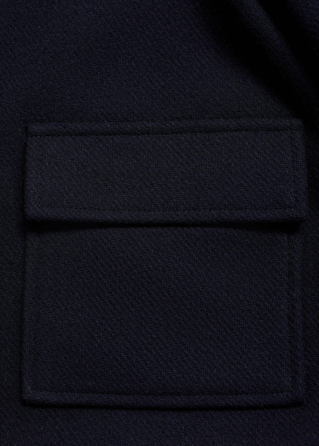 Mango Kids shacket jas donkerblauw