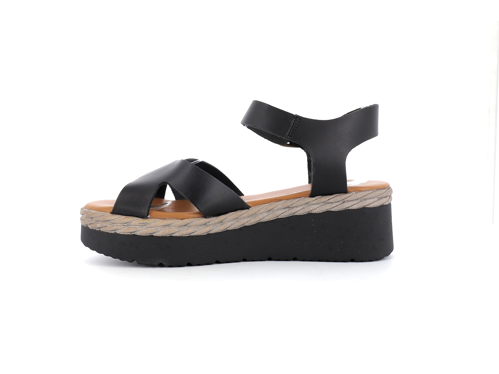 Elue par nous-LIBREVILLE Cuir Noir Bronze
