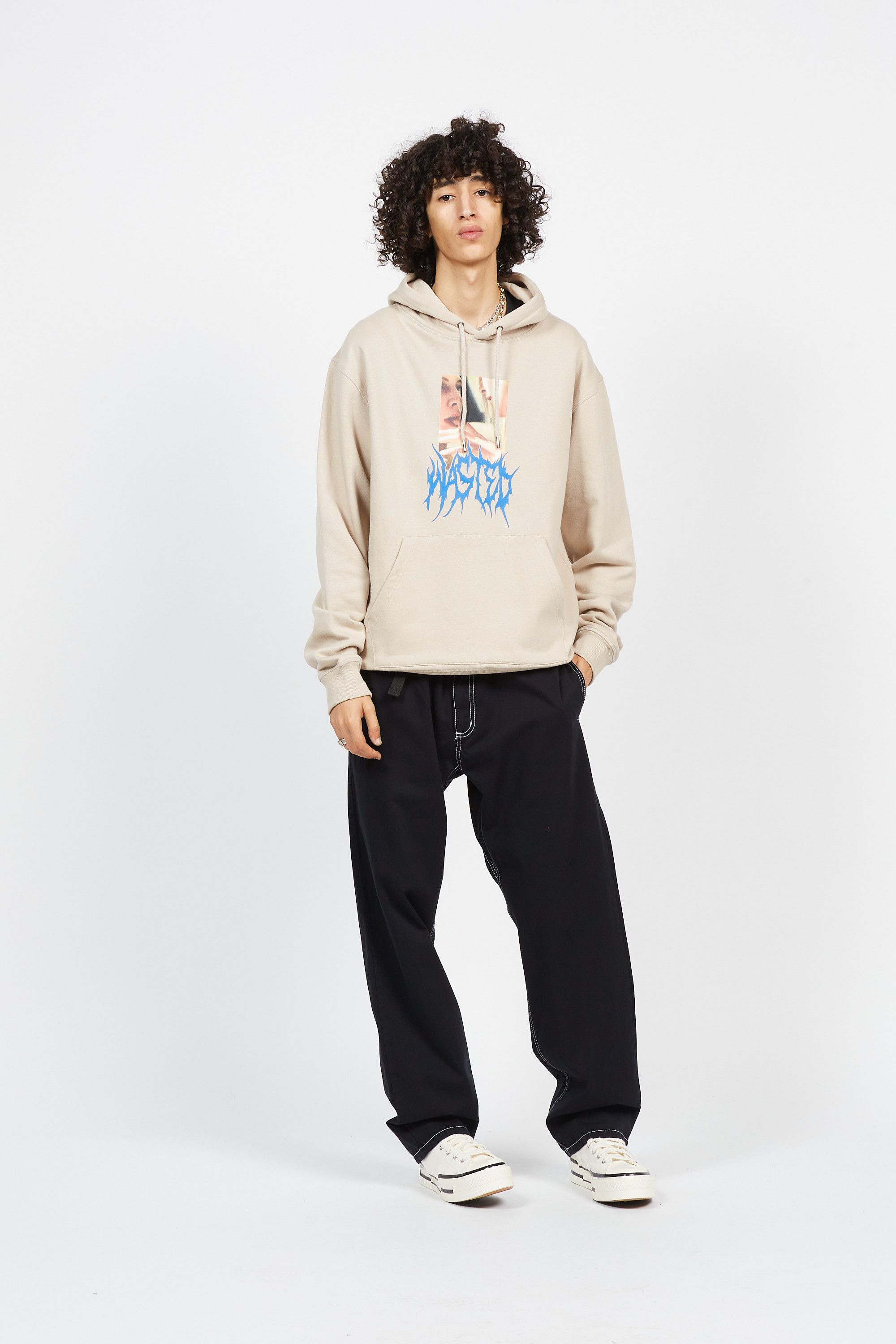 WASTED Hoodie TATE Beige