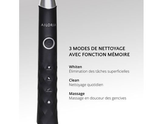AILORIA - Shine bright set brosse à dents à technologie sonique usb