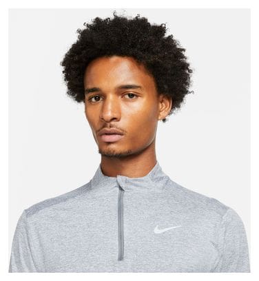 Haut 1/4 zip Nike Element Gris Homme