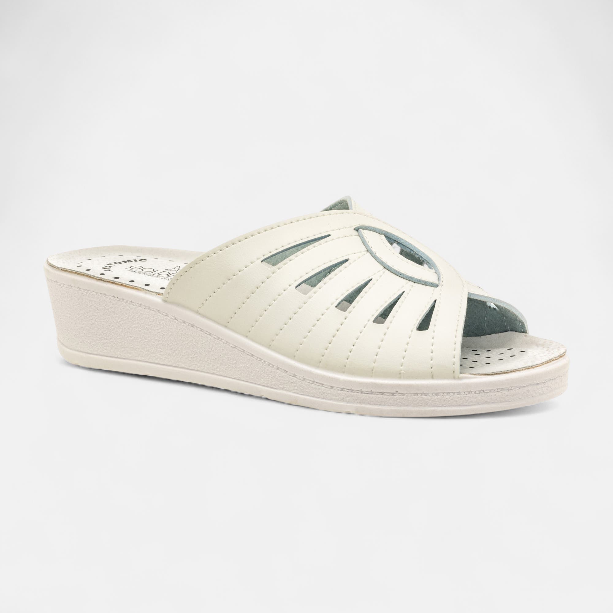Nu-pieds confort Femme blanc