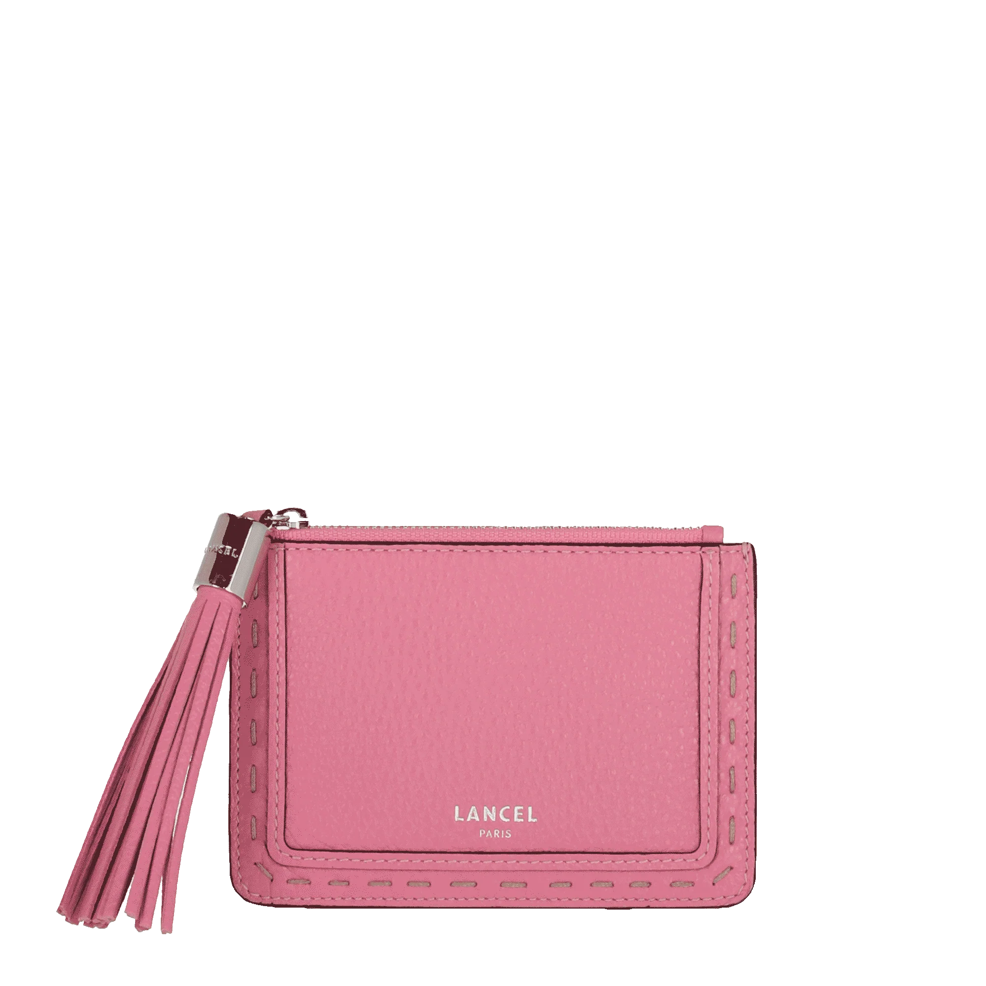 Porte-cartes zippé Premier Flirt de Lancel-Magnolia
