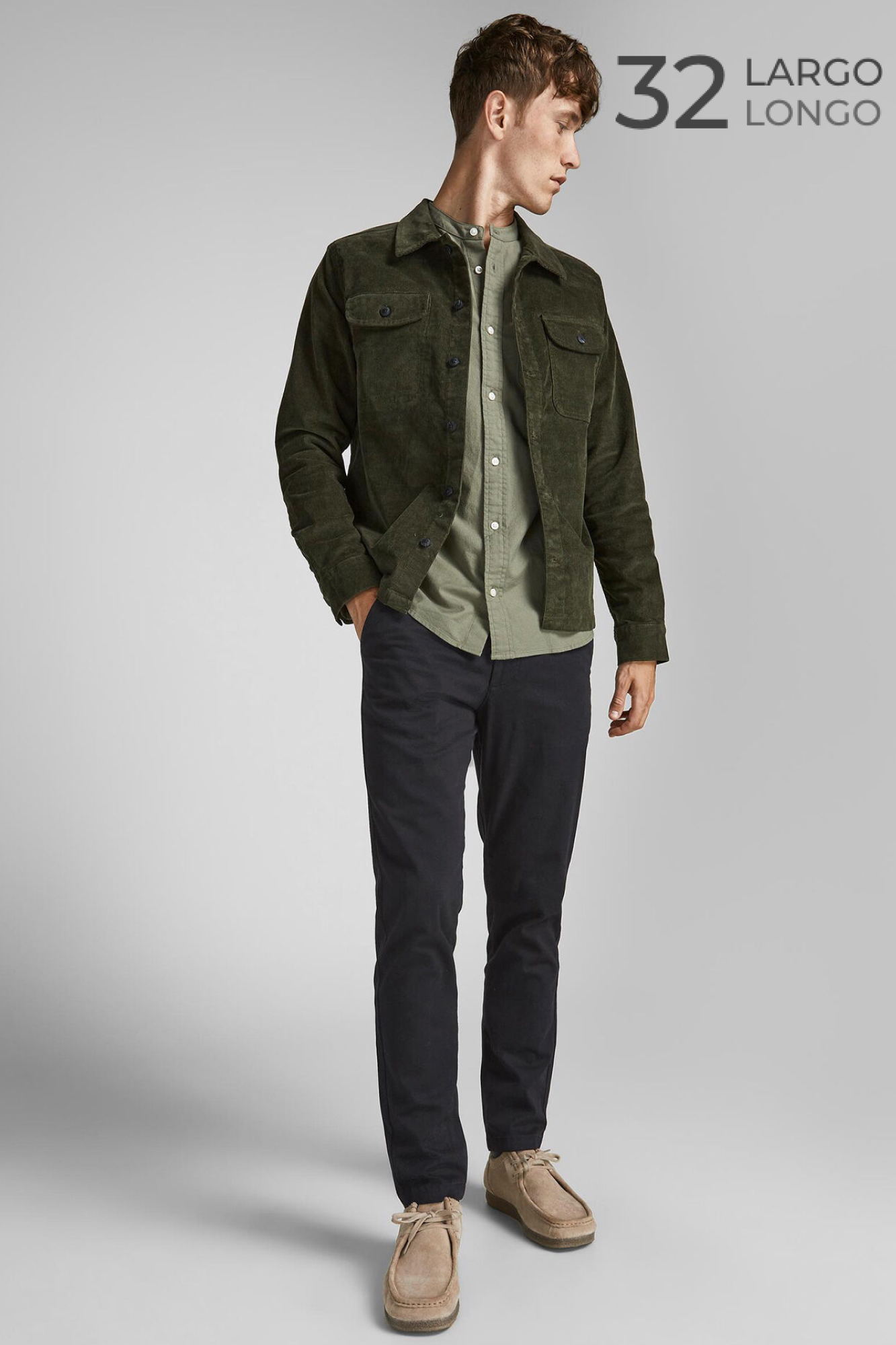Calças chino Marco slim fit