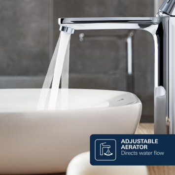 Grohe Dice wastafelmengkraan XL-Size Chroom