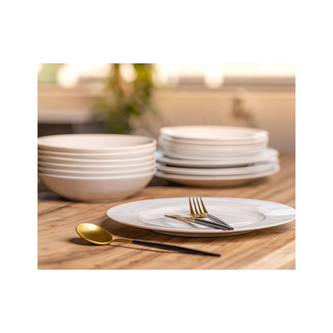 Tavola Geschirrset 18-teilig, Bianco