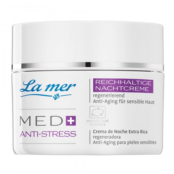 La mer Med+ Anti-Stress Reichhaltige Nachtcreme 50ml