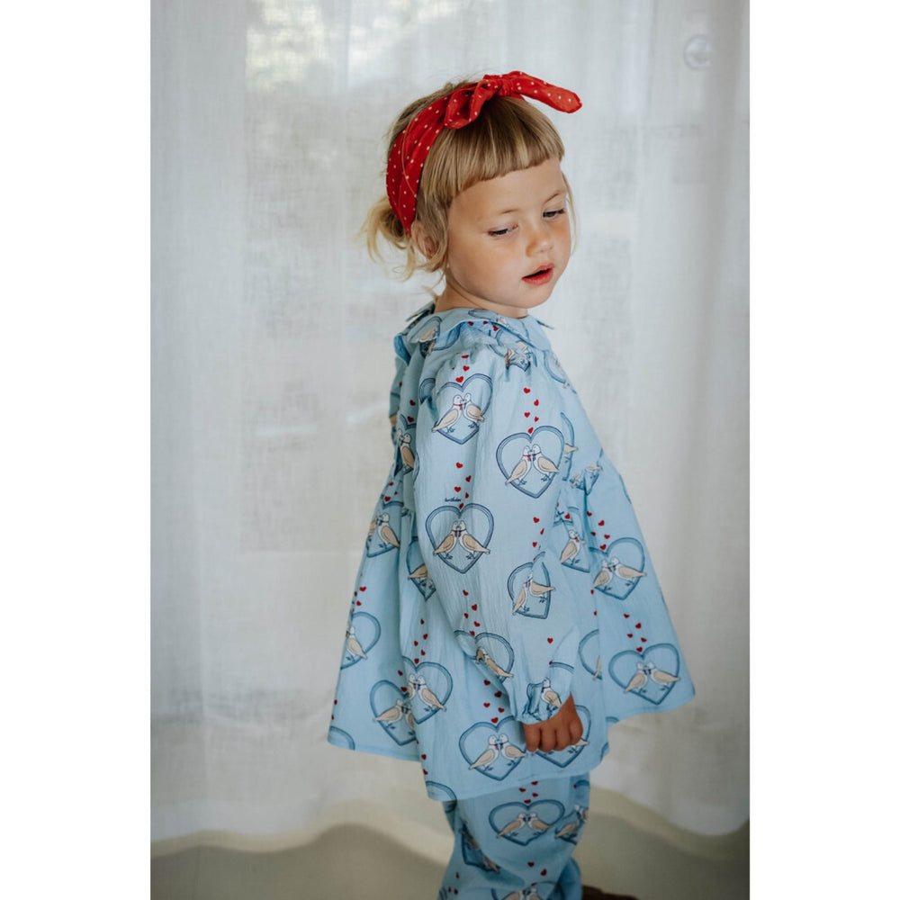 Køb Fliink Dream Blue Aop Colombe Bukser