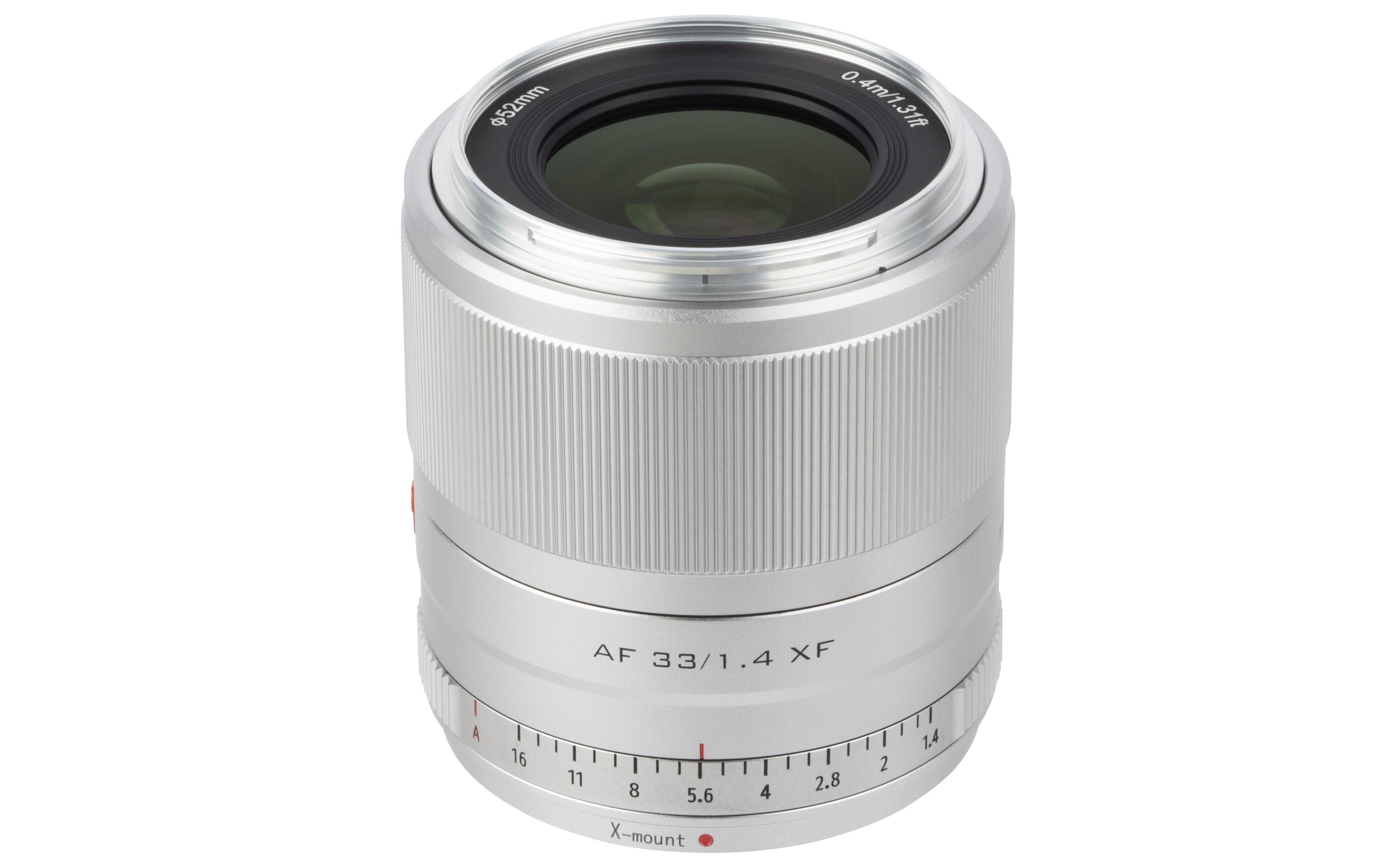 Festbrennweite AF 33mm F/1.4 – Fujifilm X-Mount<br>Festbrennweitenobjektiv mit hoher Lichtstärke und STM-Autofokusmotor
