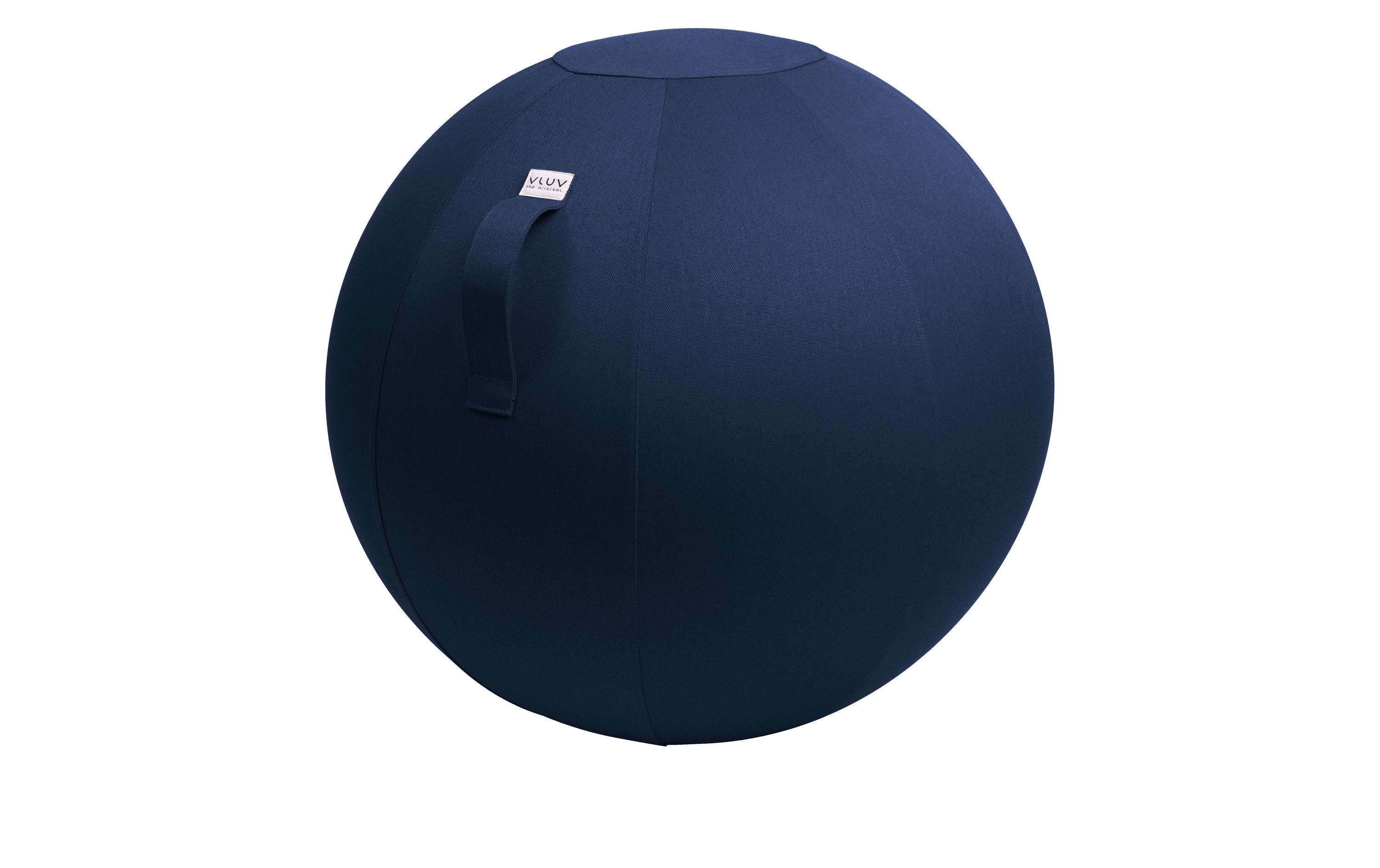 Sitzball Leiv Royal Blue, Ø 70-75 cm<br>Sitzball aus Stoff