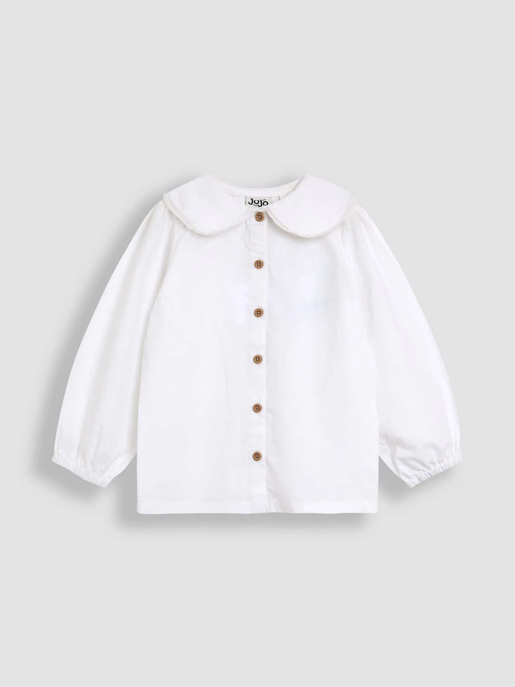 JoJo Maman Bébé Embroidered Cord Dungarees & Blouse Set