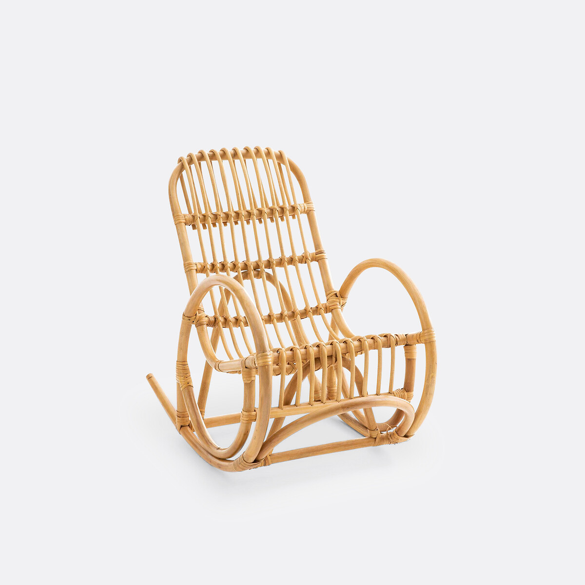 LA REDOUTE INTERIEURS<br>Cadeira de balanço para crianças em rattan, Malu
